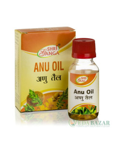 Ану Ойл (Anu Oil) масло для носа и ушей, 50 мл, Шри Ганга (Shri Ganga)