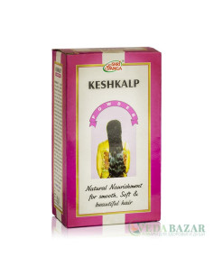 Кешкальп (Keshkalp Powder Natural Naurishment for Hair) уникальное средство для волос, 250 гр, Шри Ганга (Shri Ganga)