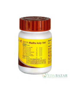Мадху Калп Вати (Madhu Kalp Vati) при диабете, 80 таб, Патанджали (Patanjali)