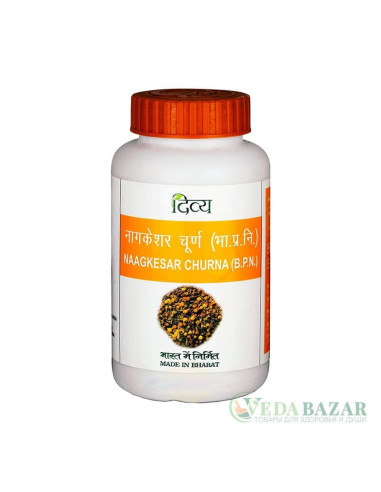 Наагкесар Чурна (Naagkesar Churna), 100 гр, Патанджали (Patanjali)