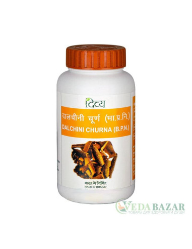 Далчини Чурна (Dalchini Churna) порошок корицы, 100 гр, Патанджали (Patanjali)