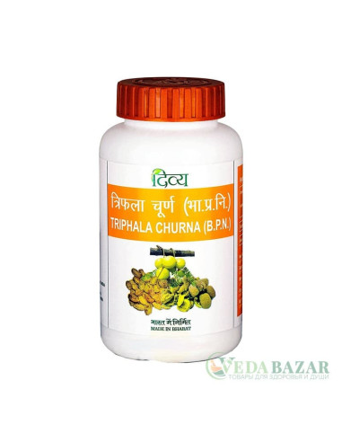 Трифала Чурна (Triphala Churna), 100 гр, Патанджали (Patanjali)