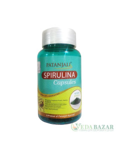 Спирулина натуральная (Spirulina), 60 кап, Патанджали (Patanjali)