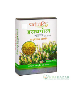 Исабгол (Isabgol Husk) аюрведическое слабительное, 100 гр, Патанджали (Patanjali)