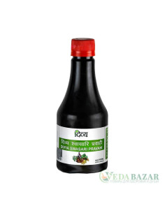Cироп Дивья Свасари Правахи (Divya Swasari Pravahi Syrup) от кашля и простуды, 250 мл, Патанджали (Patanjali)