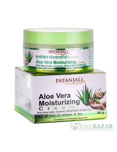 Крем для лица увлажняющий Алоэ Вера (Aloe Vera Moisturizer), 50 гр, Патанджали (Patanjali)