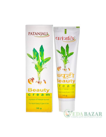 Омолаживающий Крем Бьюти (Beauty Cream), 50 Гр, Патанджали (Patanjali)