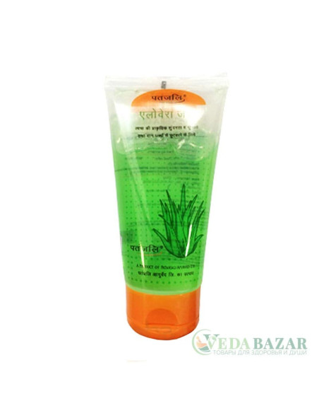 Гель Алоэ Вера (Aloe Vera Gel) уход за телом, 150 мл, Патанджали (Patanjali)