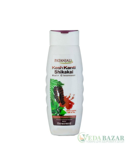 Купить Шампунь Шикакай (Kesh Кanti Shikakai Hair Cleanser), 200 мл, Патанджали (Patanjali)