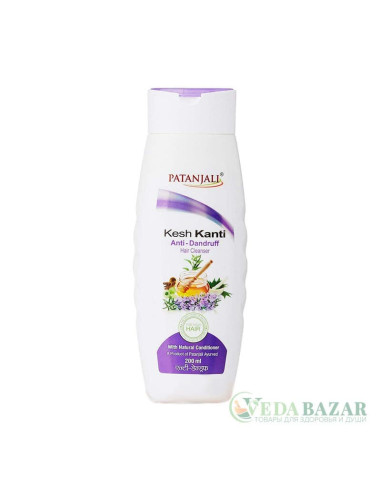 Шампунь для волос против перхоти Розмарин и Мед (Kesh Kanti Anti Dandruff Hair Cleanser), 200 мл, Патанджали (Patanjali)