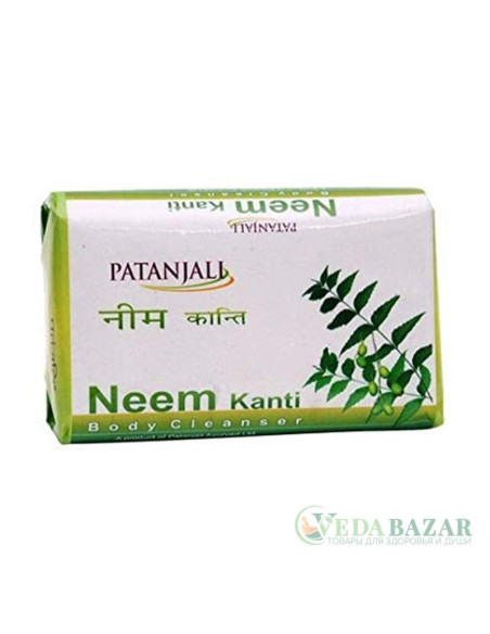 Мыло Ним (Neem Kanti Body Cleanser), 75 гр, Патанджали (Patanjali)