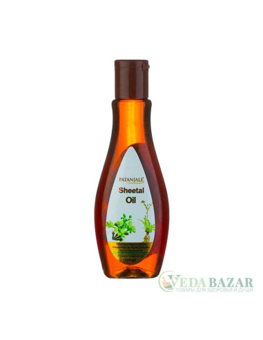 Масло общеукрепляющее Шитал (Sheetal Oil), 100 мл, Патанджали (Patanjali)