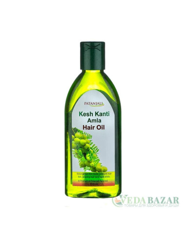 Купить Масло для волос Кеш Канти Амла (Amla Hair Oil Kesh Kanti), 100 мл, Патанджали (Patanjali)