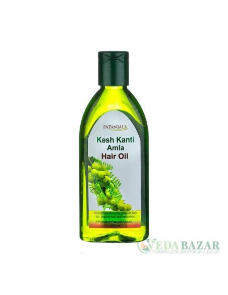 Масло для Волос Кеш Канти Амла (Amla Hair Oil Kesh Kanti), 100 Мл, Патанджали (Patanjali)