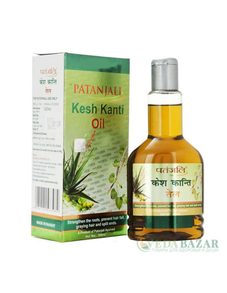 Масло для восстановления волос Кеш Канти (Kesh Kanti Hair Oil), 100 мл + 20 мл, Патанджали (Patanjali)