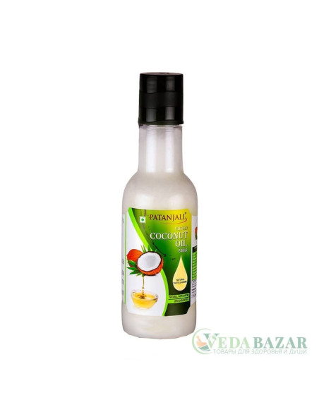 Кокосовое масло (Coconut Oil Virgin Edible) нерафинированное пищевое, 250 мл, Патанджали (Patanjali)