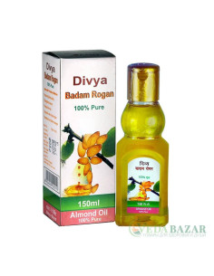 Масло миндальное Дивья Бадам Роган (Divya Badam Rogan Almond Oil), 150 мл, Патанджали (Patanjali)
