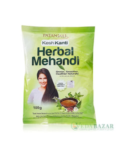 Хна для волос натуральная (Herbal Mehandi Kesh Kanti), 100 гр, Патанджали (Patanjali)