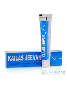 Аюрведический крем Кайлаш Дживан (Kailas Jeevan), 20 гр, Аюрведа Самшодханалая (Ayurved Sumshodhanalaya)