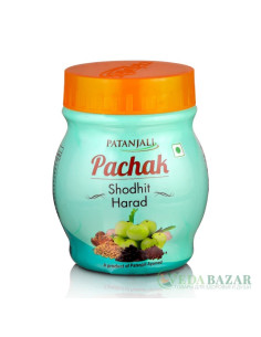 Пачак Шодхит Харад (Pachak Shodhit Harad) желудочно-кишечные расстройства, 100 гр, Патанджали (Patanjali)