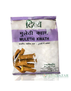 Аюрведический чай Мулетхи Кватх (Mulethi Kwath), 100 гр, Патанджали (Patanjali)
