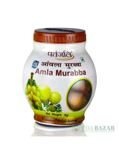 Амла Мурабба (Amla Murabba) плоды в сиропе, 1 кг, Патанджали (Patanjali)
