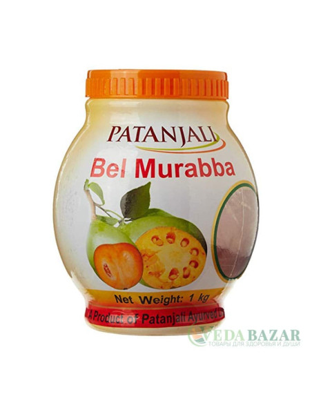 Бель Мурабба (Bel Murabba) плоды в сиропе, 1 кг, Патанджали (Patanjali)
