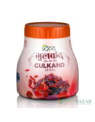 Гульканд (Gulkand) джем из лепестков роз, 400 гр, Патанджали (Patanjali)