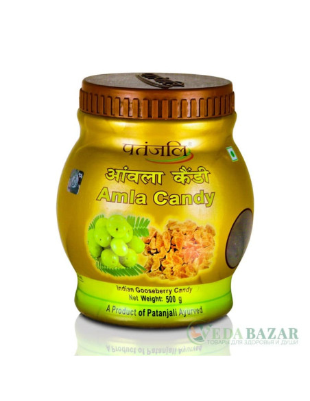 Амла сушеная в цукатах (Amla Candy), 500 гр, Патанджали (Patanjali)