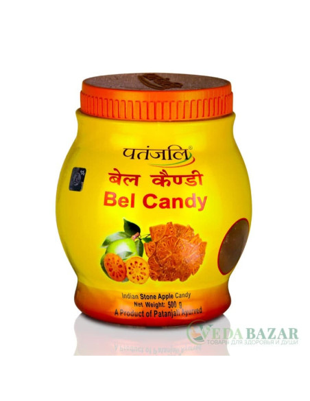 Плоды дерева Бэль сушеные в цукатах (Bel Candy), 500 гр, Патанджали (Patanjali)