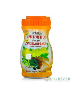 Чаванпраш с Шафраном (Chyawanprash with Saffron), 1 Кг, Патанджали (Patanjali)