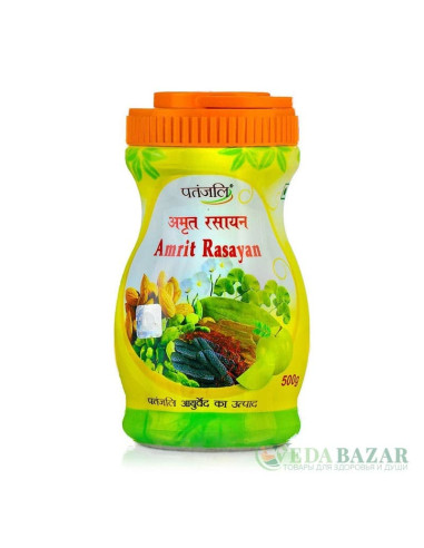 Аюрведический Джем Амрит Расаяна (Amrit Rasayana), 500 Гр, Патанджали (Patanjali)