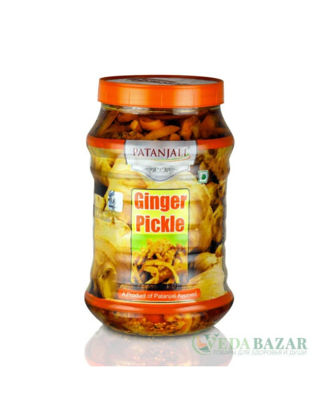 Имбирный Пикл (Ginger Pickle), 1 кг, Патанджали (Patanjali)