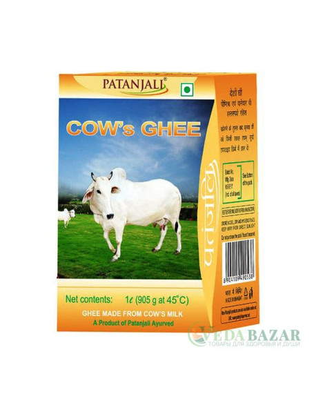 Топленное масло (Ghee), 1 кг, Патанджали (Patanjali)