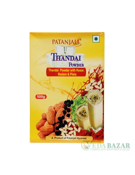 Смесь для молока (Thandai Powder), 500 гр, Патанджали (Patanjali)
