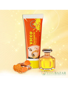 Крем для кожи Турмерик (Turmeric Skin Cream), куркума и масло сандала, 30 гр, ВИККО (VICCO) 2