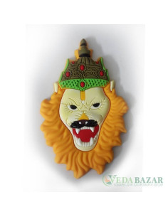 Магнит резиновый Нрисимхадев (Magnet Nrisimhadev), 9 см, ВедаБазар (VedaBazar)