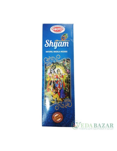 Натуральные благовония Шьям (Shyam), 200 гр, Вриндаван