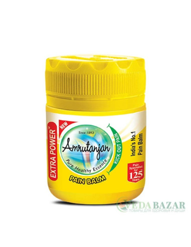 Бальзам Обезболивающий Экстра Сила (Pain Balm Extra Power), 28 мл, Амрутанджан (Amrutanjan)
