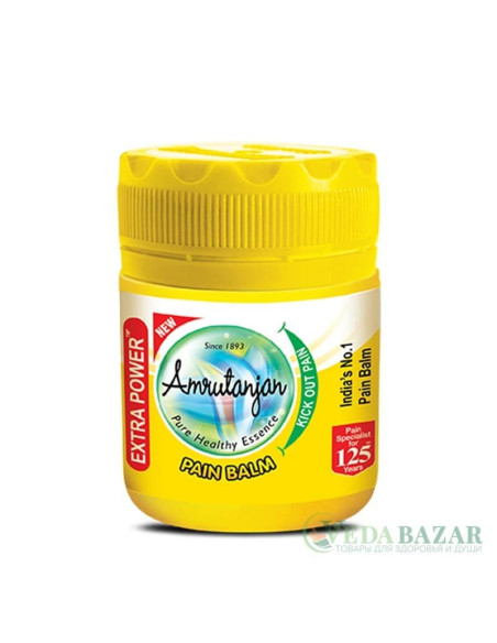Бальзам Обезболивающий Экстра Сила (Pain Balm Extra Power), 28 мл, Амрутанджан (Amrutanjan)