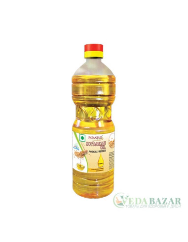 Масло Соевое (Soyabean Oil), 1 л, Патанджали (Patanjali)