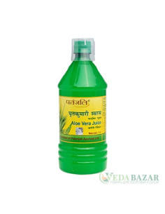 Сок Алое Вера с клетчаткой (Aloe Vera Juice with Fiber), 1 л, Патанджали (Patanjali)
