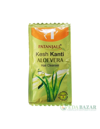 Шампунь Алоэ Вера (Kesh Kanti Aloe Vera Shampoo), 5 мл, Патанджали (Patanjali)