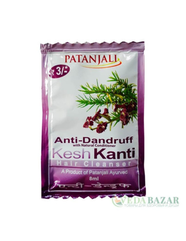 Шампунь Молочный Протеин (Kesh Kanti Milk Protein Shampoo), 8 мл, Патанджали (Patanjali)