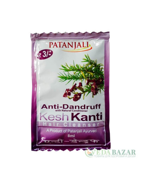 Шампунь Молочный Протеин (Kesh Kanti Milk Protein Shampoo), 8 мл, Патанджали (Patanjali)