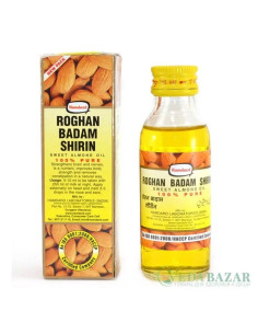 Миндальное масло Рогхан Бадам Ширин (Roghan Badam Shirin), 100 мл, Хамдард (Hamdard)