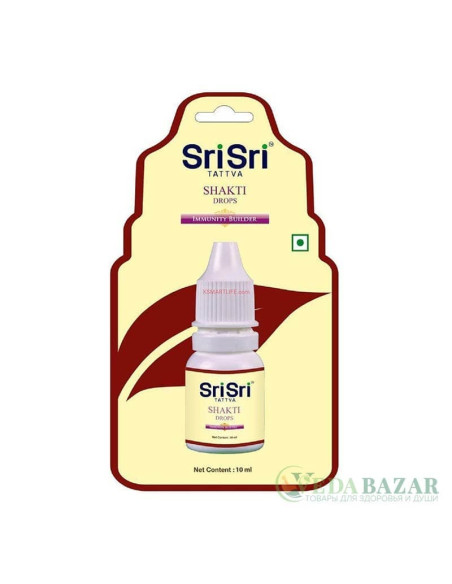 Шакти Дропс (Shakti Drops) мощный иммуномодулятор, 10 мл, Шри Шри Таттва (Sri Sri Tattva)