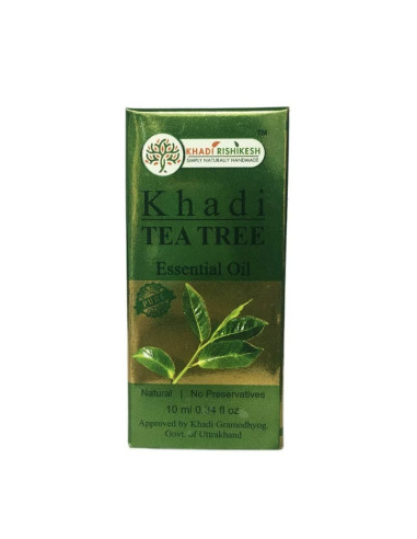 Эфирное масло Кхади Чайное Дерево (Khadi Tea Tree), 10 мл, Кхади Ришикеш (Khadi Rishikesh)