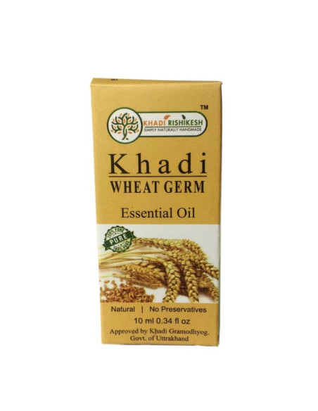 Эфирное масло Кхади Пророщенная Пшеница (Khadi Wheat Germ), 10 мл, Кхади Ришикеш (Khadi Rishikesh)