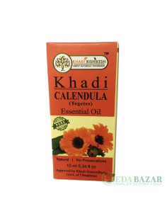 Эфирное масло Кхади Календула (Khadi Calendula), 10 мл, Кхади Ришикеш (Khadi Rishikesh)